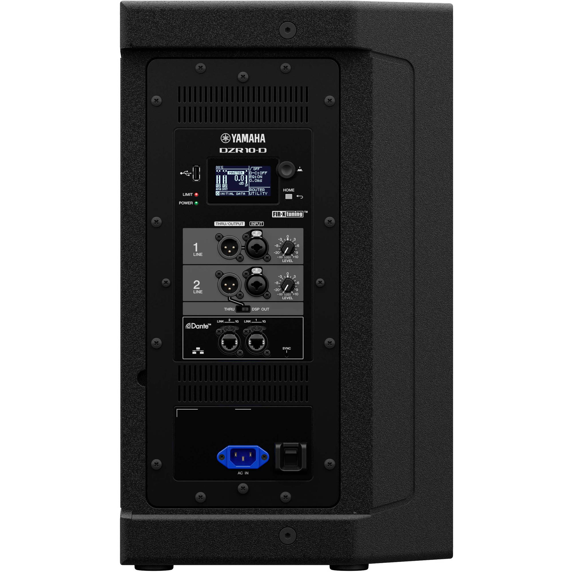 Yamaha DZR10-D 2000W 2-Way 10" Powered Loudspeaker (Dante-Equipped)