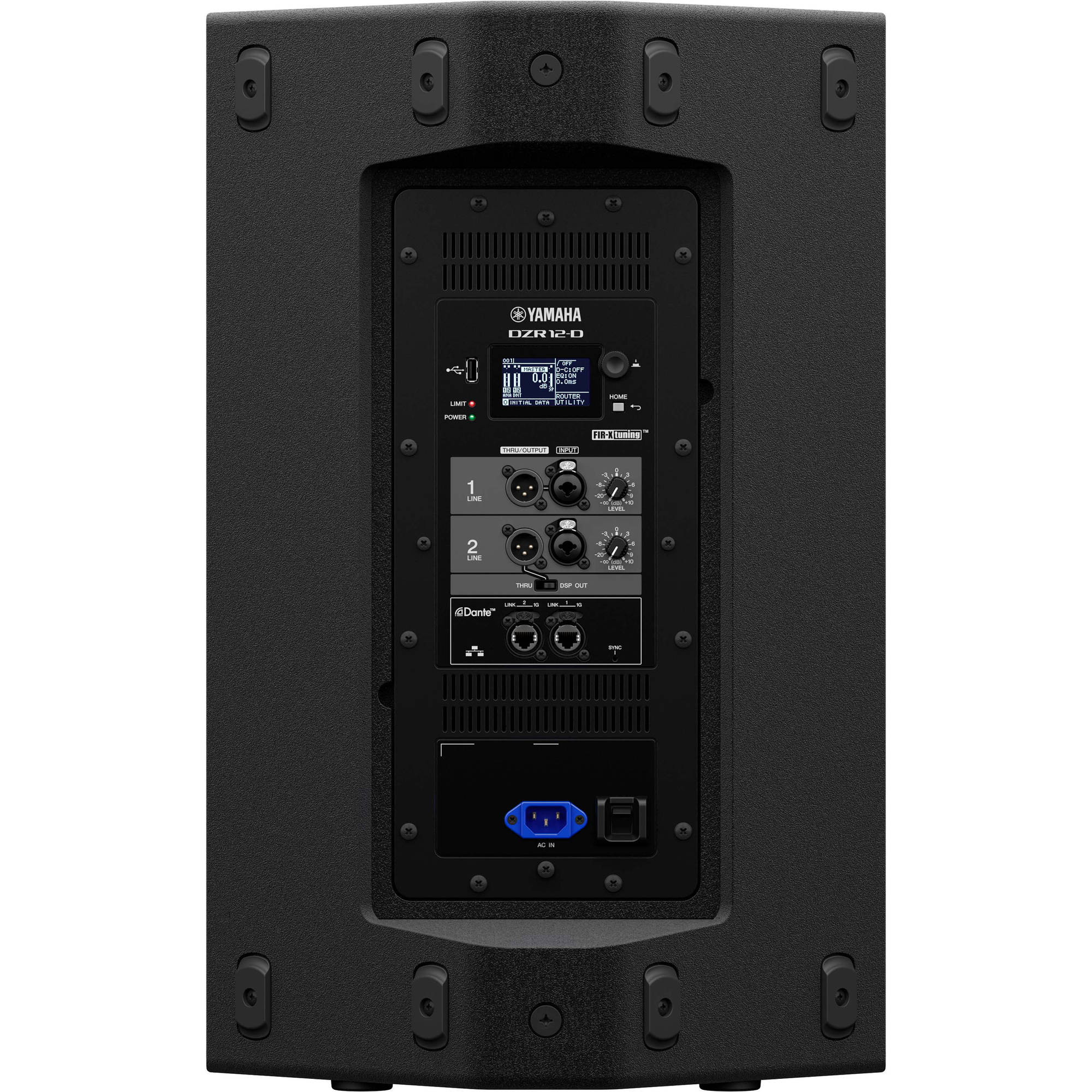 Yamaha DZR12-D 2000W 2-Way 12" Powered Loudspeaker (Dante-Equipped)