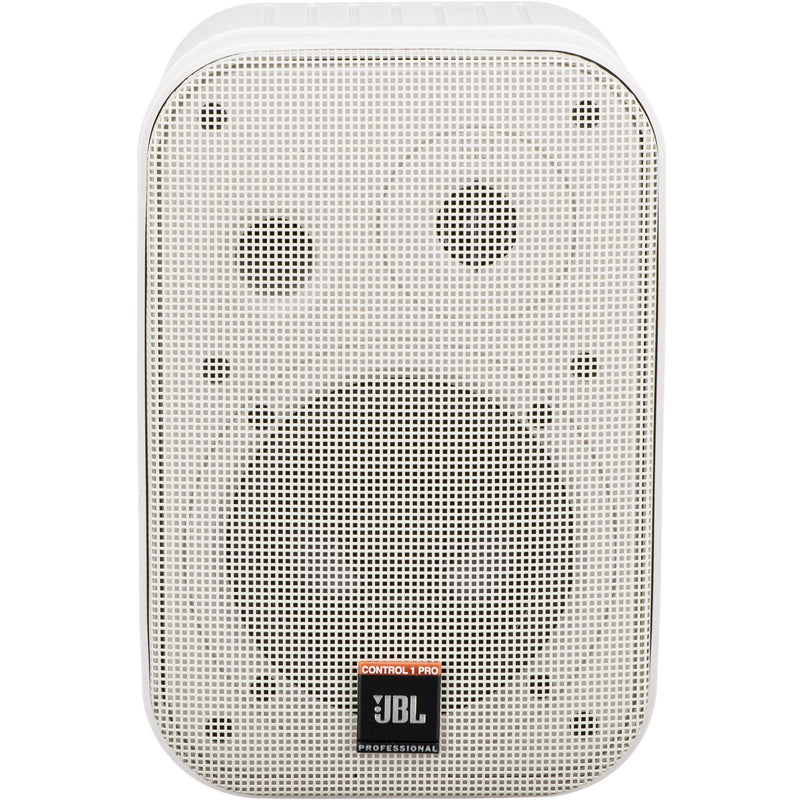 JBL Control 1 Pro 5" Two-Way Professional Compact Loudspeaker (Pair, White)