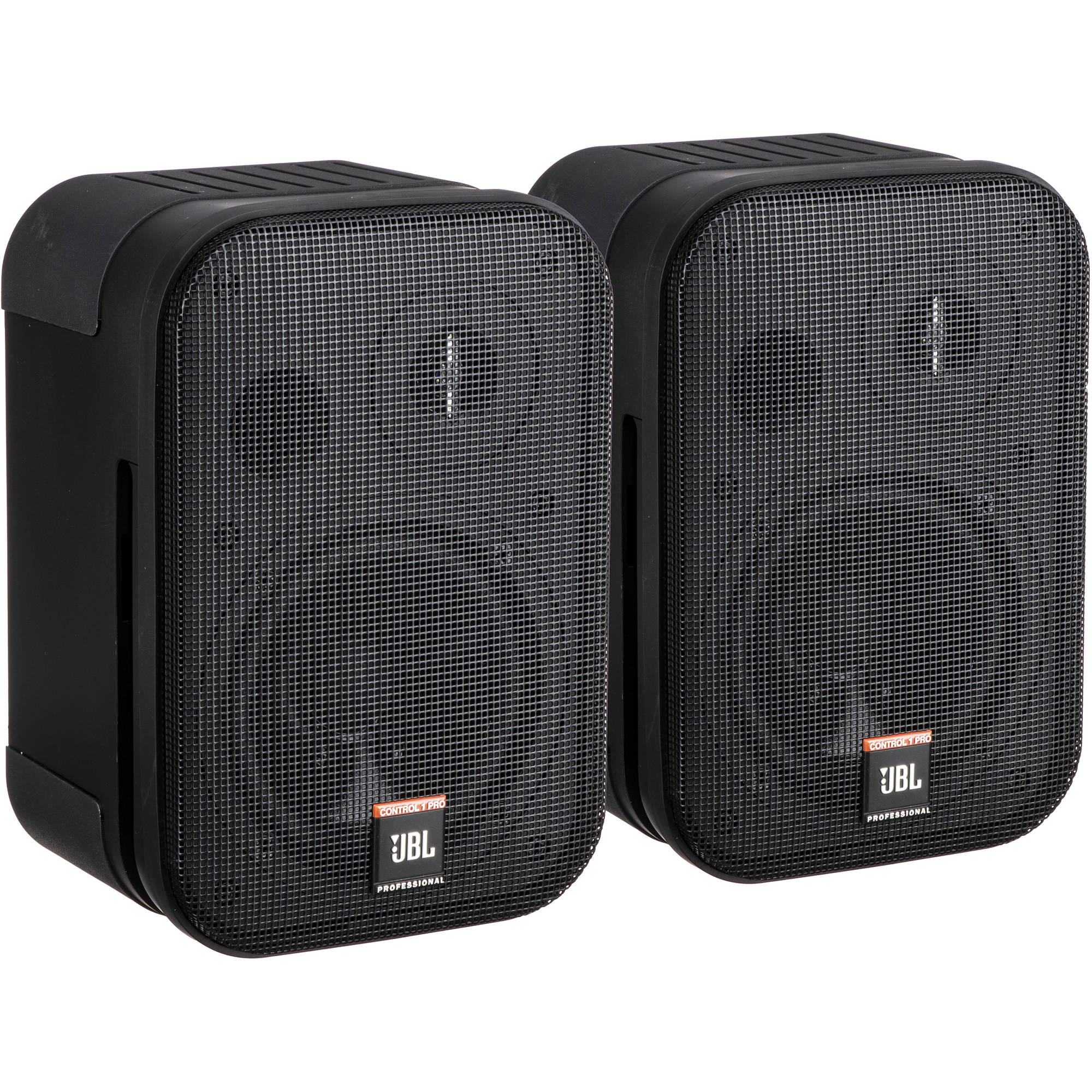JBL Control 1 Pro 5" Two-Way Professional Compact Loudspeaker (Pair, Black)