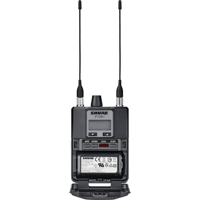 Shure P10TR+425CL PSM1000 Dual Channel Wireless In-Ear Personal Monitor System (J8A: 554-616 MHz)