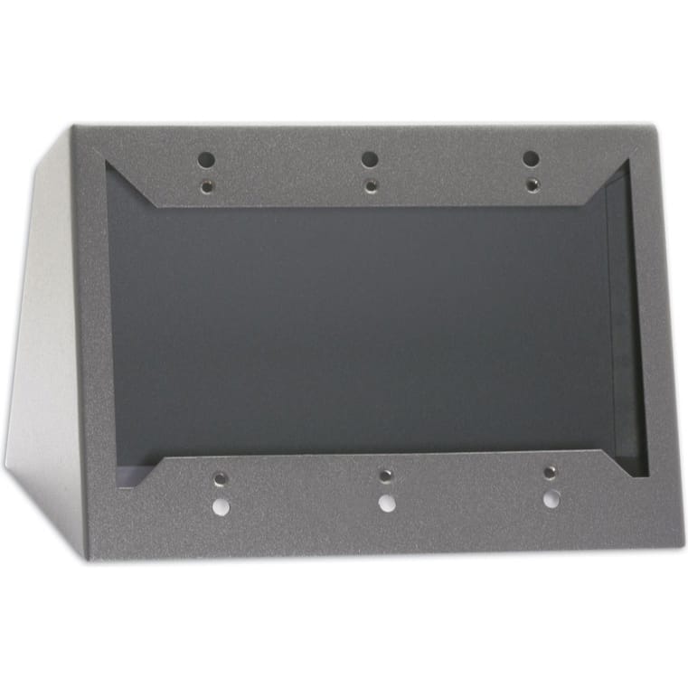 RDL DC-3G Desktop or Wall Mounted Chassis for Decora Plates (Grey)