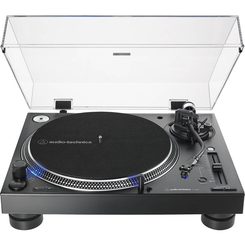 Audio-Technica AT-LP140XP Direct-Drive Professional DJ Turntable (Black)