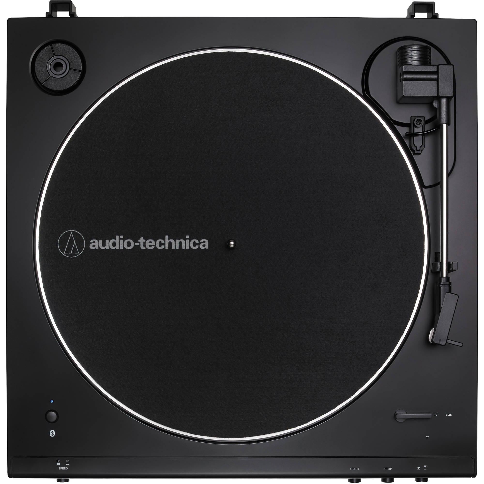 Audio-Technica AT-LP60XBT Fully Automatic Wireless Belt-Drive Turntable (Red & Black)