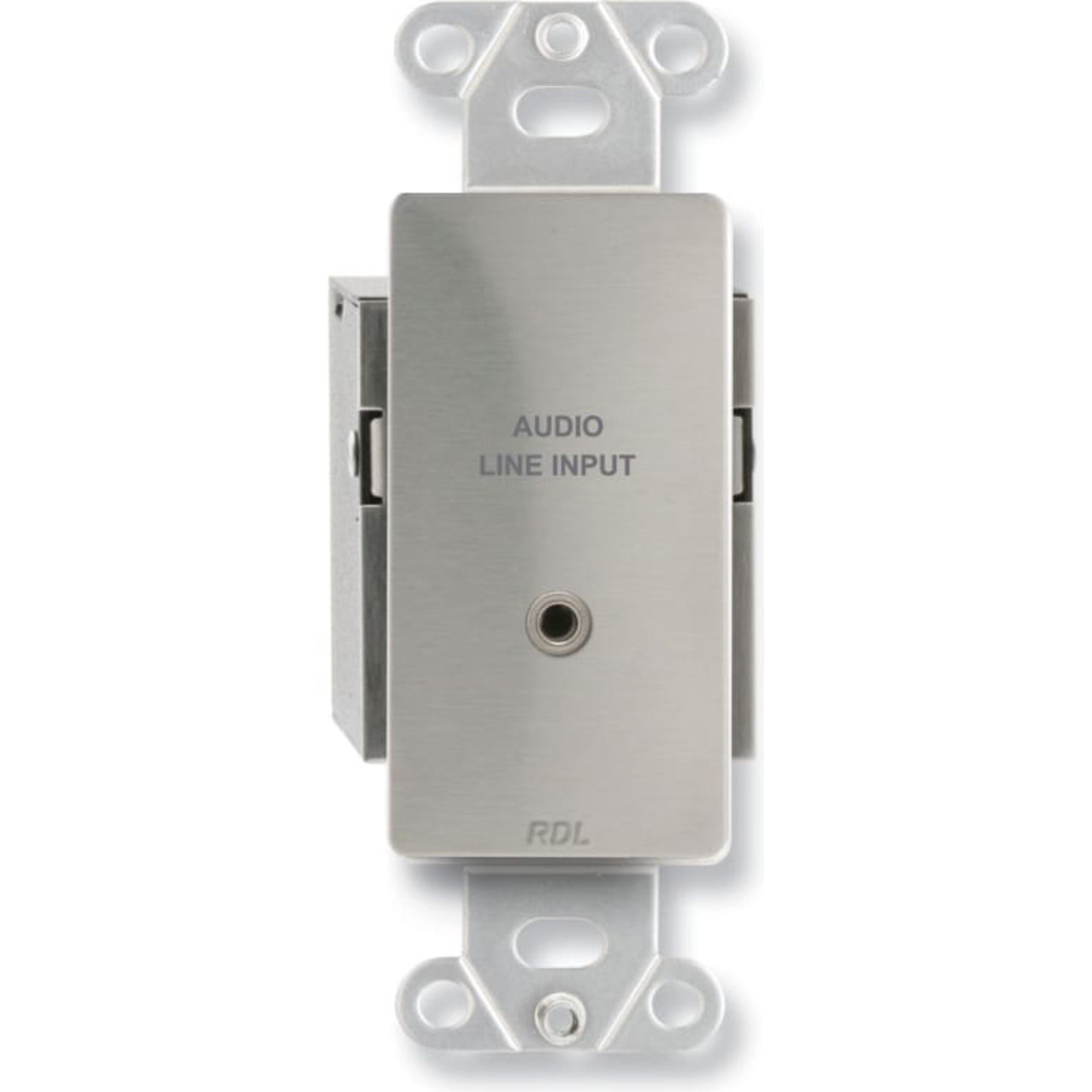 RDL DS-TPS7A Passive Single-Pair Sender on Decora Plate (Stainless Steel)