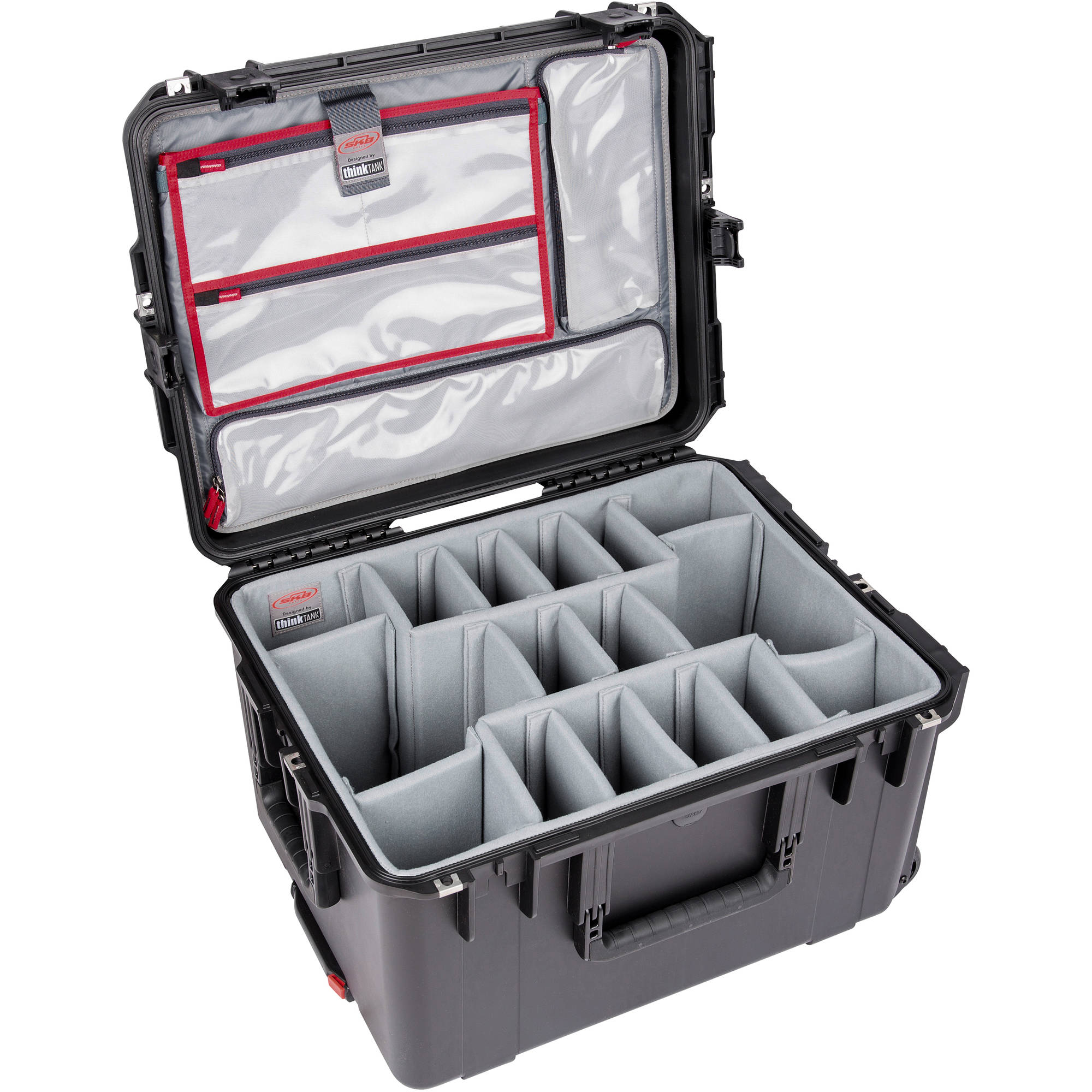 SKB 3i-2217-12PL iSeries Waterproof Case (Think Tank Designed Photo Dividers & Lid Organizer)