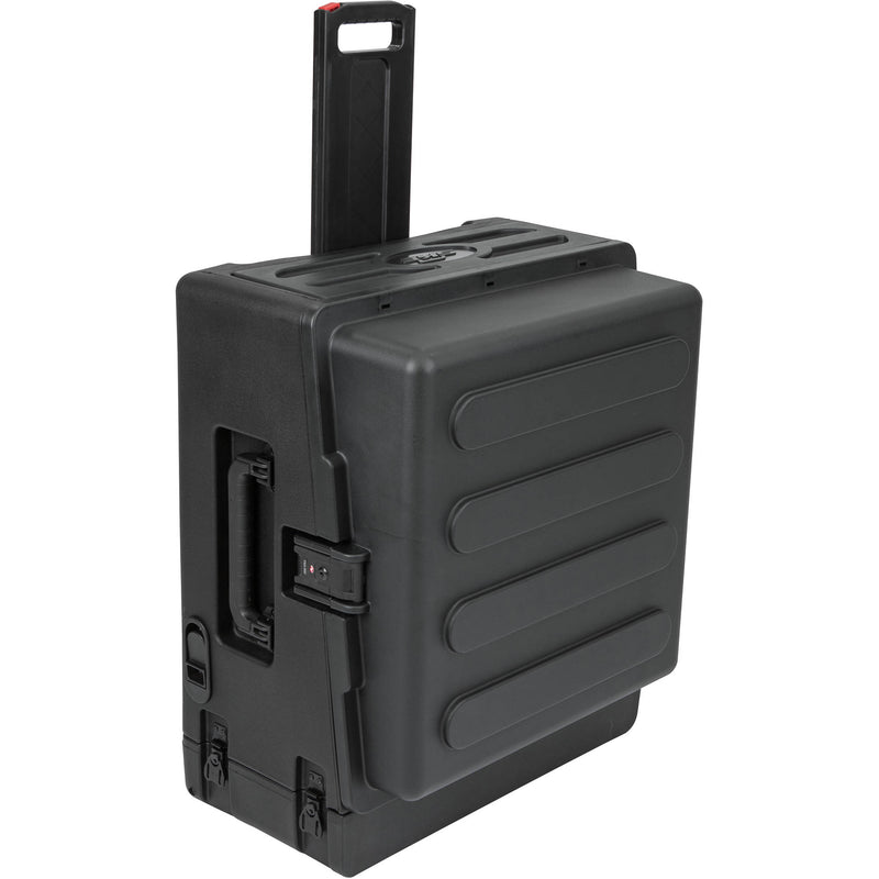 SKB 1SKB-R102W 10x2 Compact Rolling Rack Case  (10U x 2U)