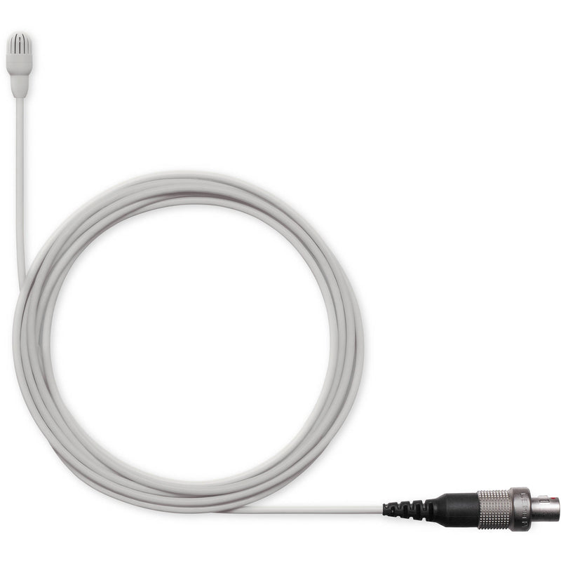 Shure TwinPlex TL47 Omnidirectional Lavalier Microphone with Accessories (LEMO, White)