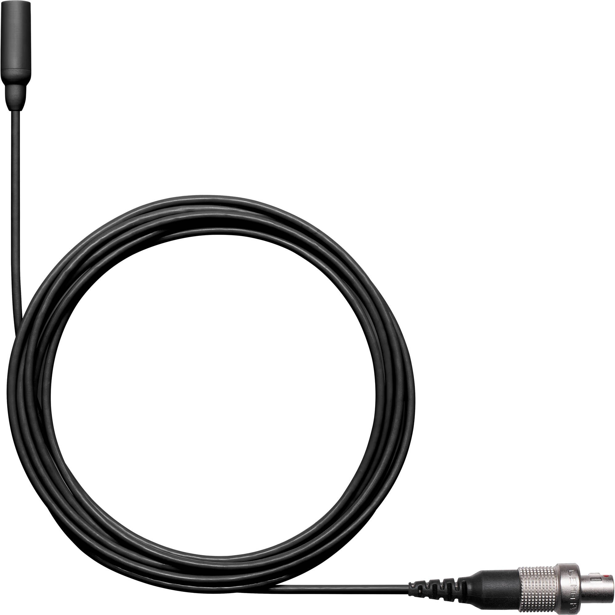 Shure TwinPlex TL48 Omnidirectional Lavalier Microphone (LEMO, Black)