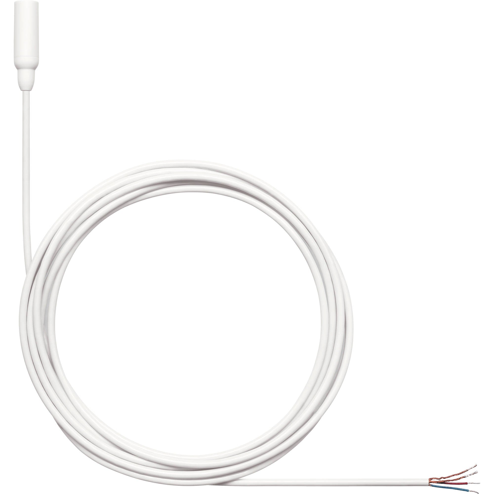 Shure TwinPlex TL48 Omnidirectional Lavalier Microphone (Pigtail, White)