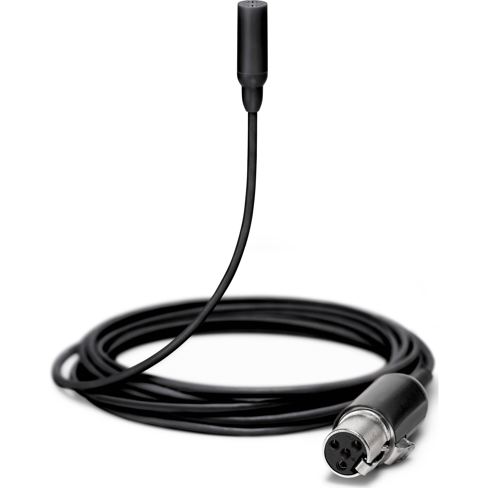 Shure TwinPlex TL48 Omnidirectional Lavalier Microphone (TA4F, Black)