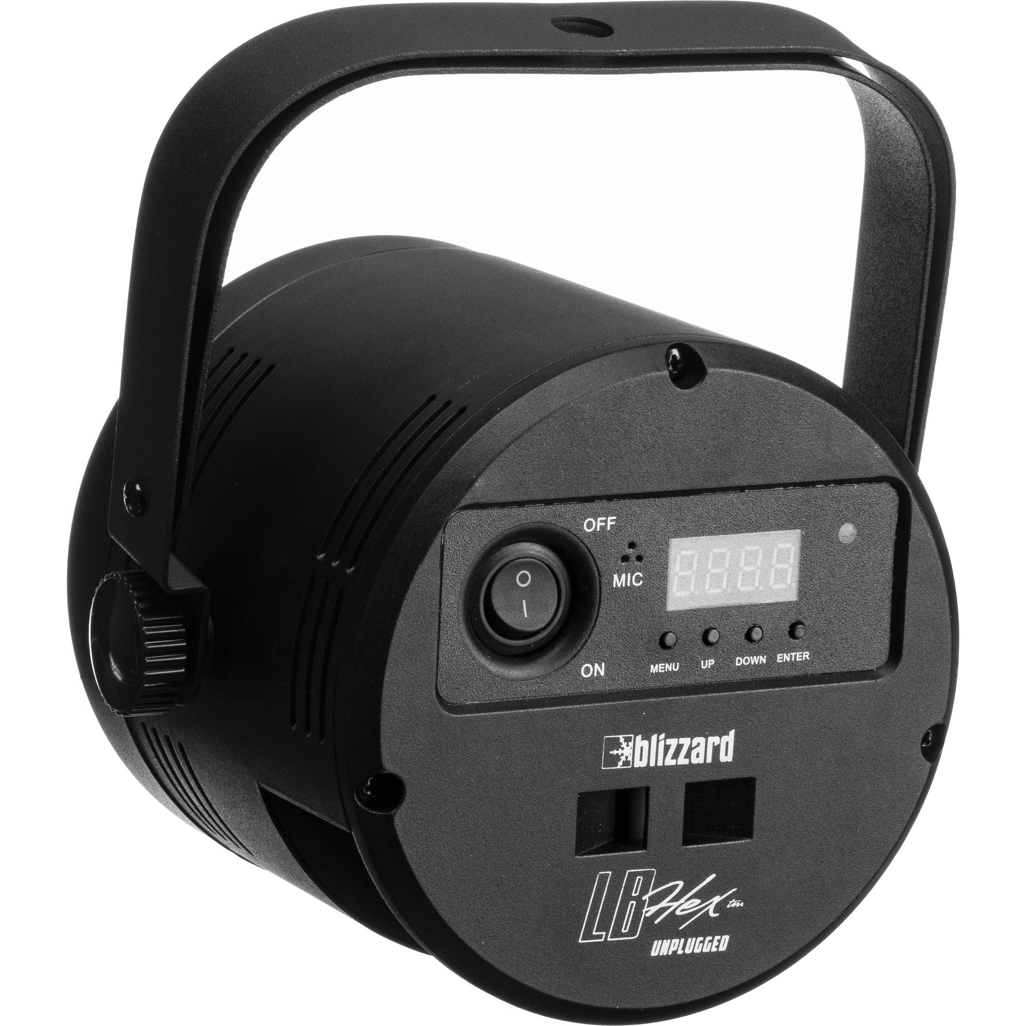 Blizzard LB Hex Unplugged RGBAW+UV Battery-Powered LED PAR Light Fixture