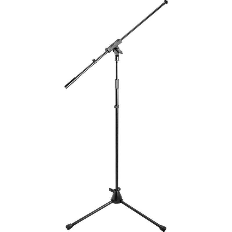 On-Stage MS9701B+ Heavy-Duty Euro Boom Microphone Stand (Black)