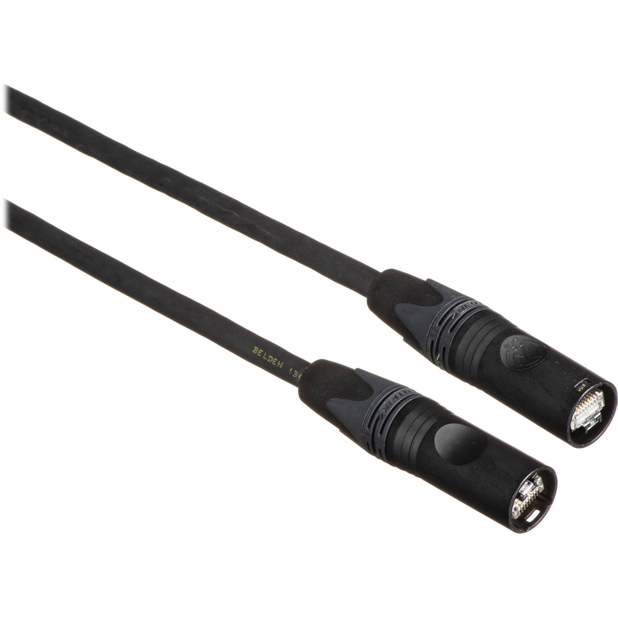 Whirlwind ENC6ASE Tactical Shielded Cat6a cable with CAT6A etherCON Connectors (2')