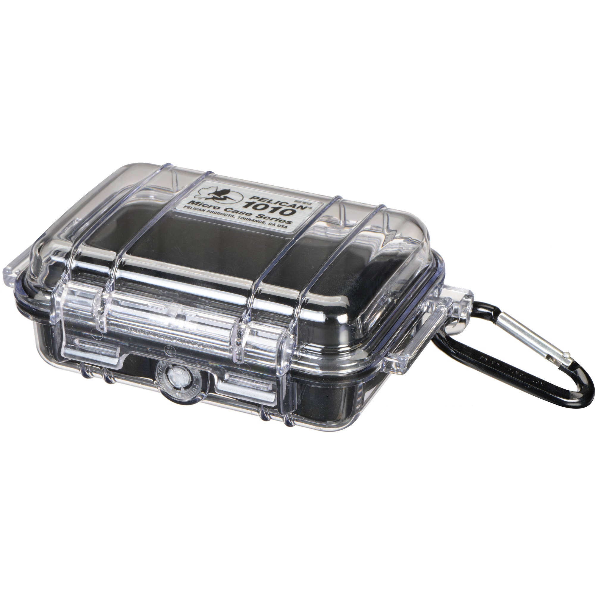 Pelican 1010 Micro Case (Black / Clear)