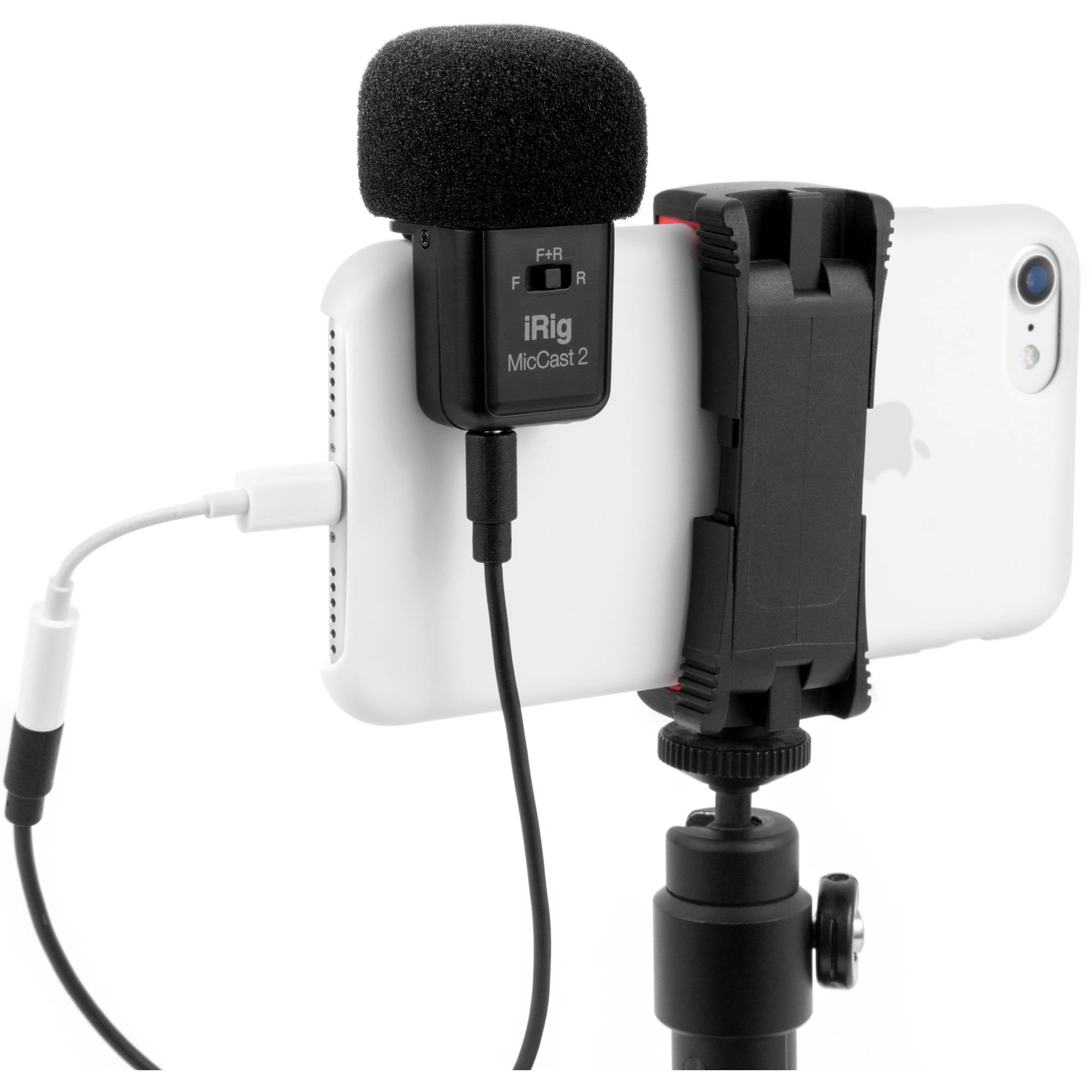 IK Multimedia iRig Mic Cast 2 Multipattern Microphone for Mobile Devices