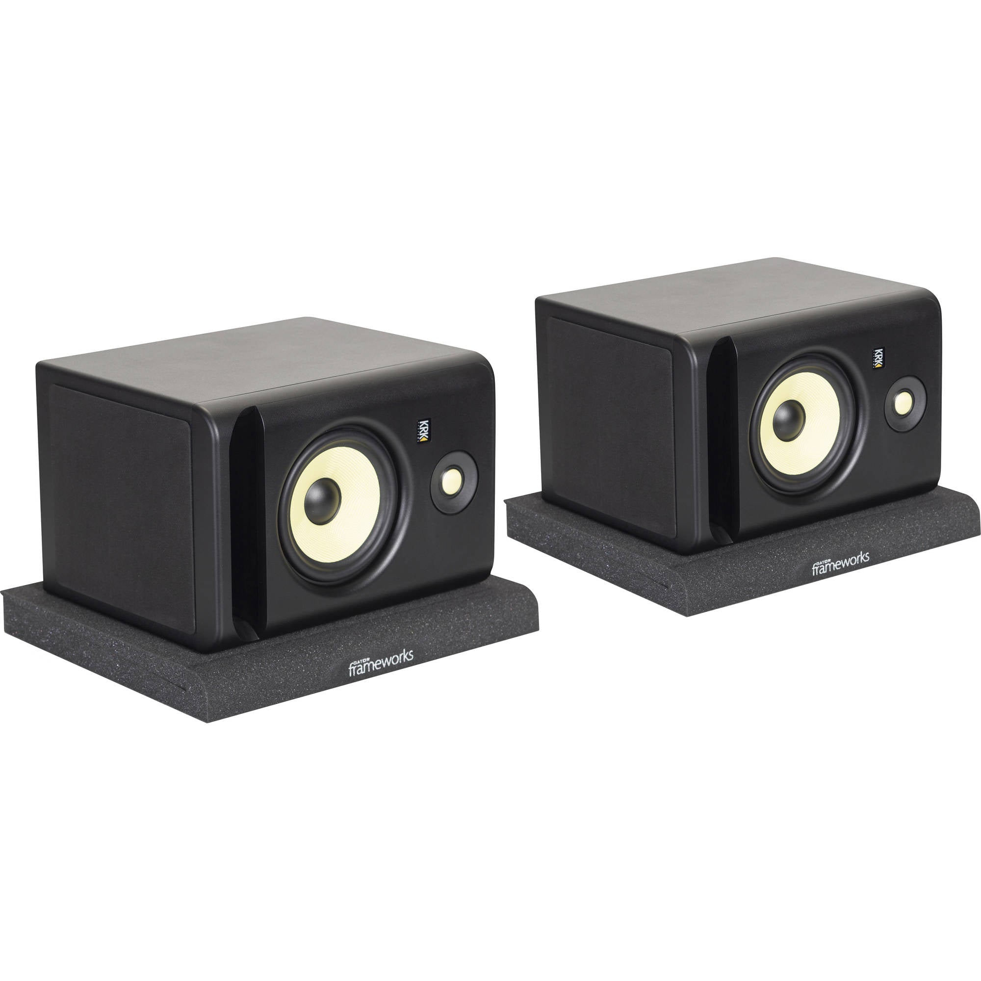 Gator Frameworks GFW-ISOPAD-LG Studio Monitor Isolation Pads (Pair, Large)