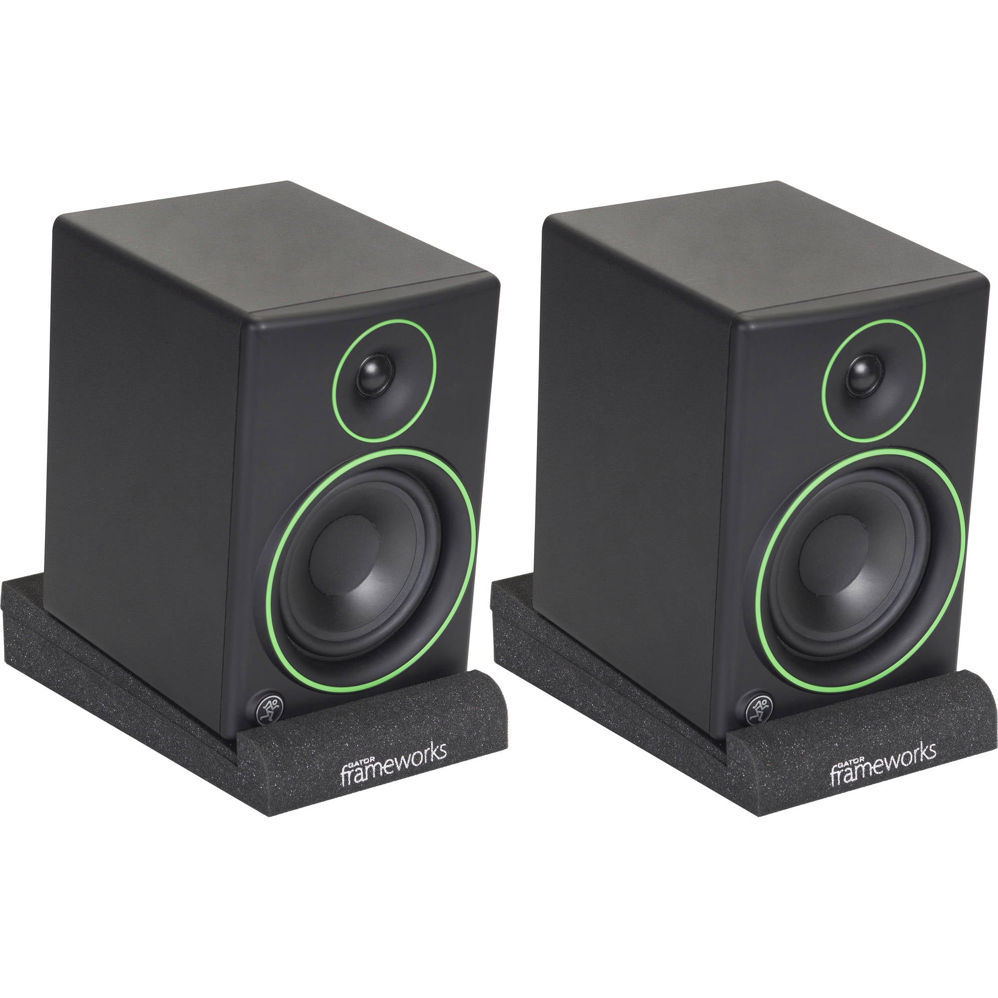 Gator Frameworks GFW-ISOPAD-SM Studio Monitor Isolation Pads (Pair, Small)