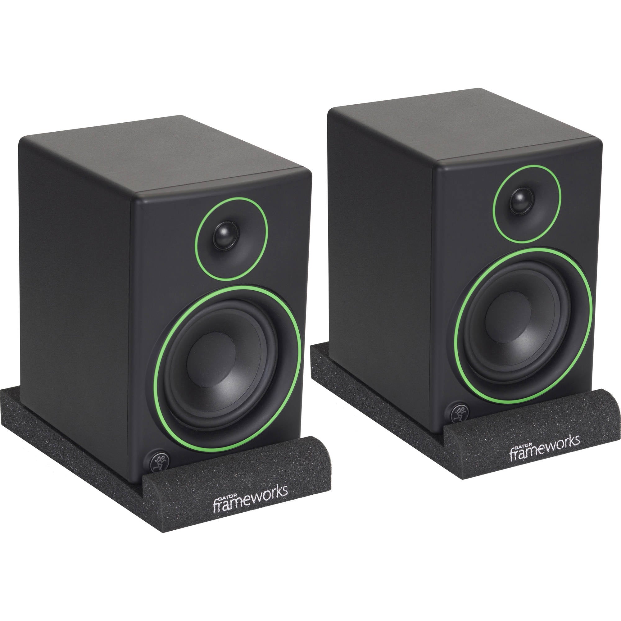 Gator Frameworks GFW-ISOPAD-SM Studio Monitor Isolation Pads (Pair, Small)