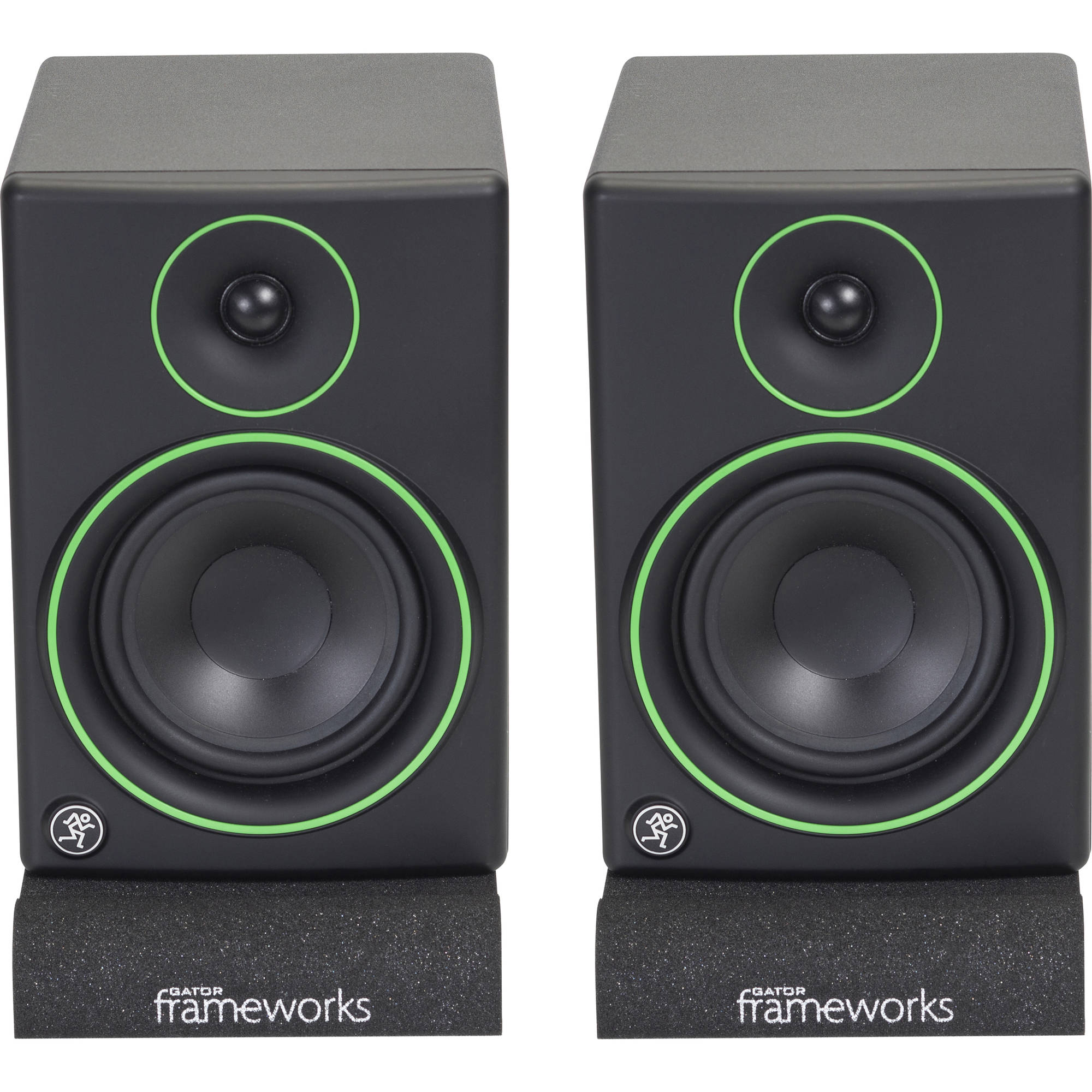 Gator Frameworks GFW-ISOPAD-SM Studio Monitor Isolation Pads (Pair, Small)