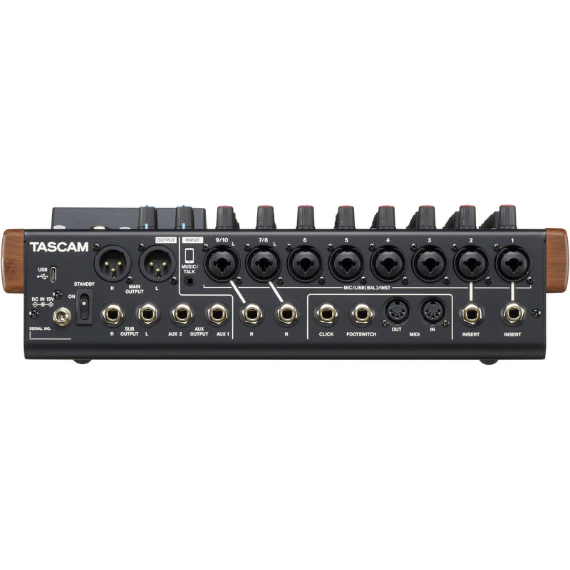 Tascam Model 12 Integrated Production Suite Mixer/Recorder/USB Interface