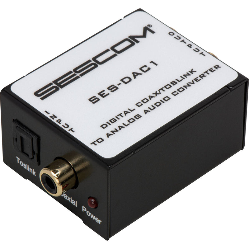 Sescom SES-DAC1 Digital to Analog Audio Converter