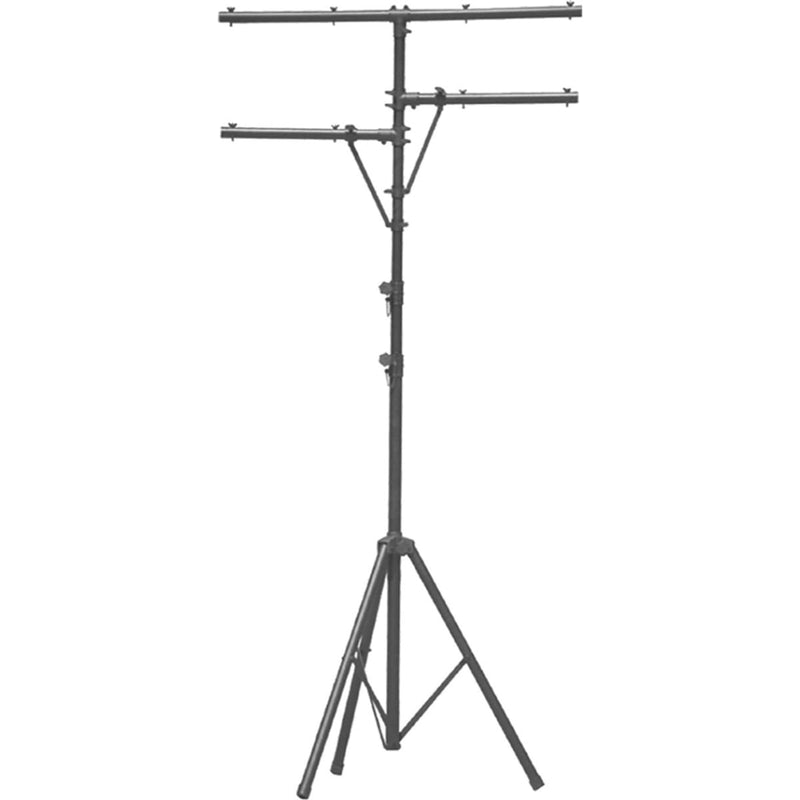 On-Stage LS7720BLT Lighting Stand with Side Bars (Black, 10.5')