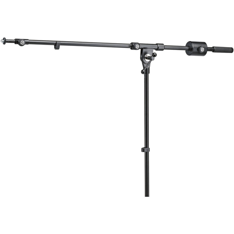 K&M Stands 25530 Boom Arm with Adjustable Counterweight (Black)