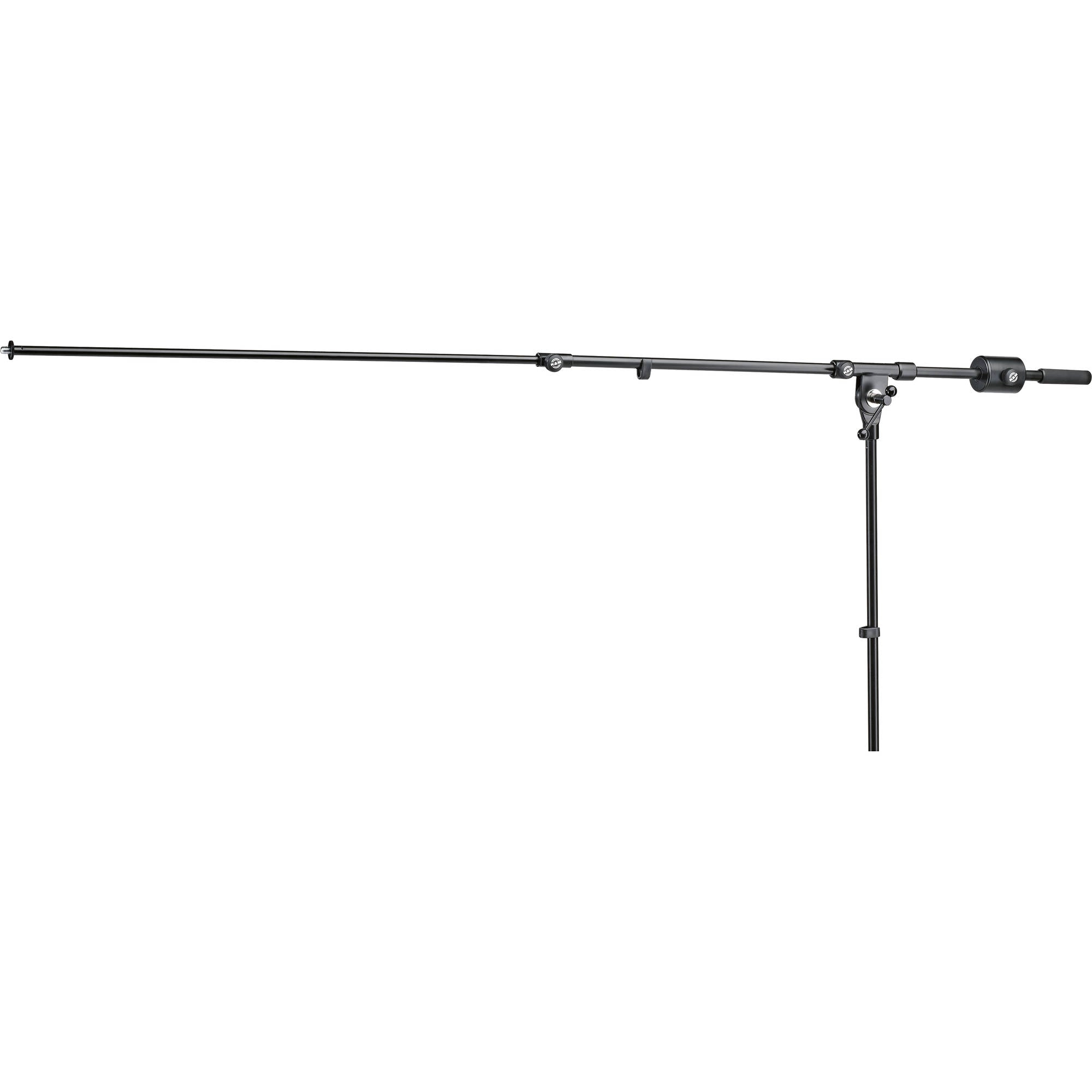 K&M Stands 25530 Boom Arm with Adjustable Counterweight (Black)