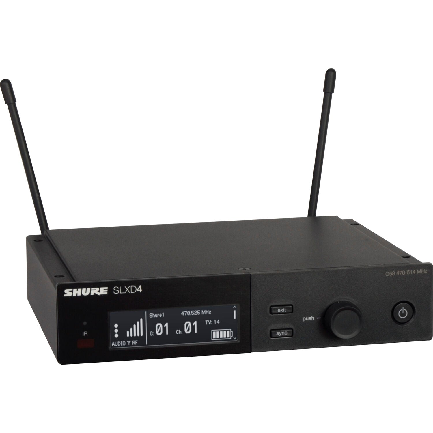 Shure SLXD124/85M Digital Wireless Combo Microphone System (H55: 514-558 MHz)