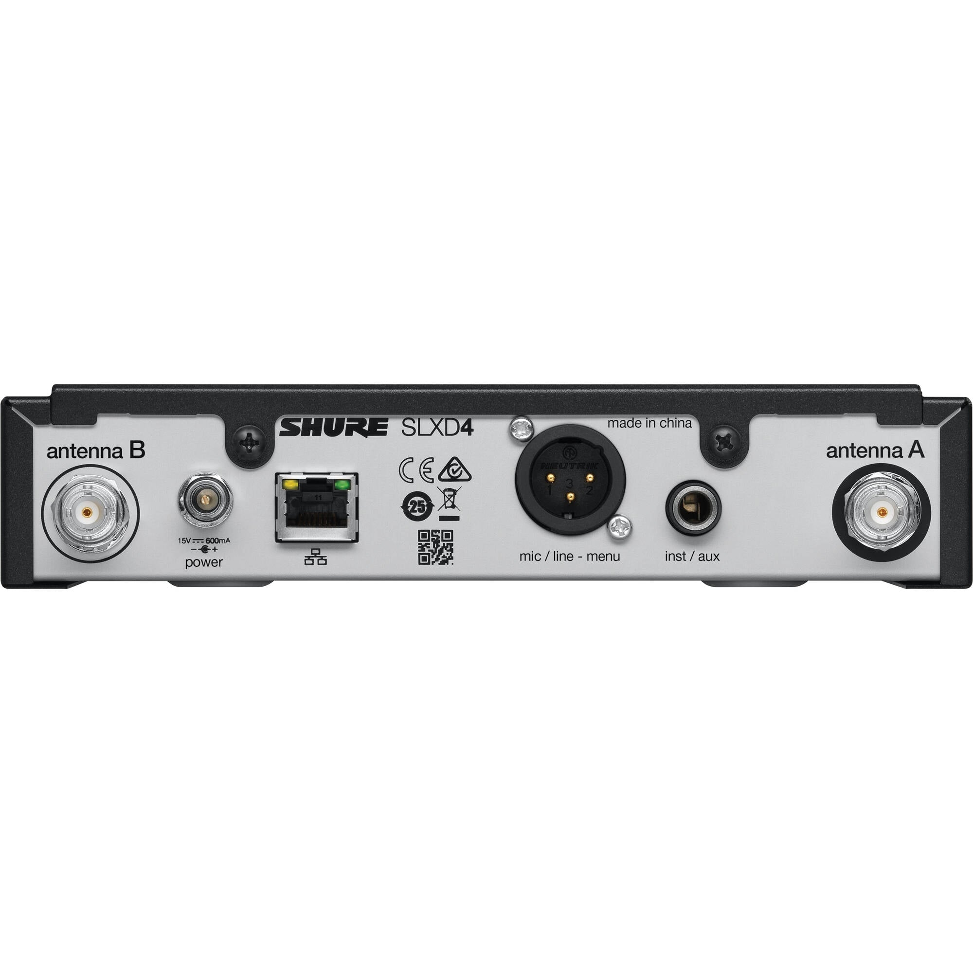 Shure SLXD14 Digital Wireless Guitar System (G58: 470-514 MHz)