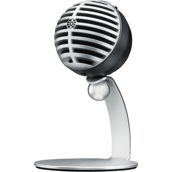 Shure MOTIV MV5-DIG Cardioid USB/Lightning Microphone for Computers & iOS Devices (Grey/Black Foam)