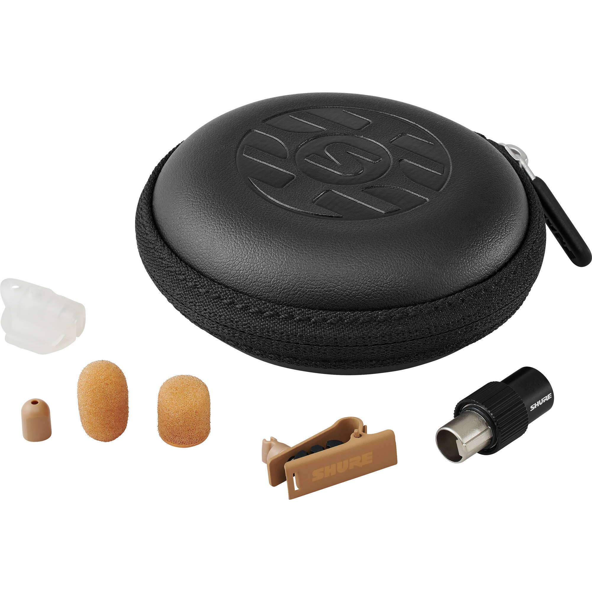 Shure DL4 DuraPlex Omnidirectional Miniature Lavalier Microphone (Cocoa, TA4F)