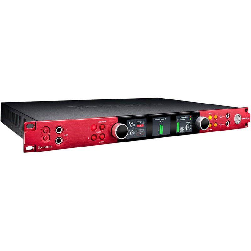 Focusrite Red 8Line Rackmount 58x64 Dante/HDX/Thunderbolt 3 Audio Interface