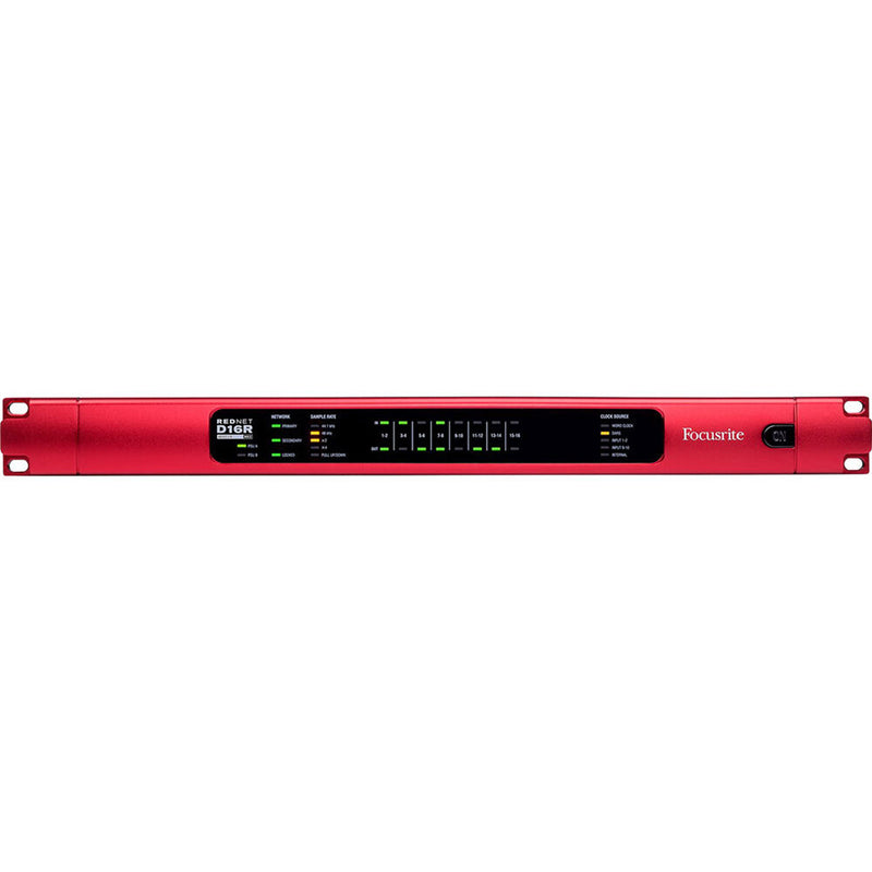 Focusrite RedNet D16R MkII Rackmount 16x16 Dante Digital Audio Interface