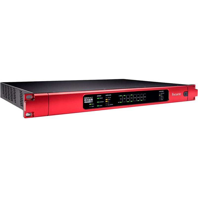 Focusrite RedNet D16R MkII Rackmount 16x16 Dante Digital Audio Interface