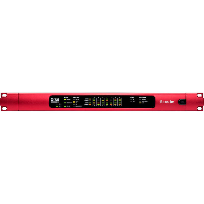 Focusrite RedNet A16R MkII Rackmount 16x16 Dante Analog Audio Interface