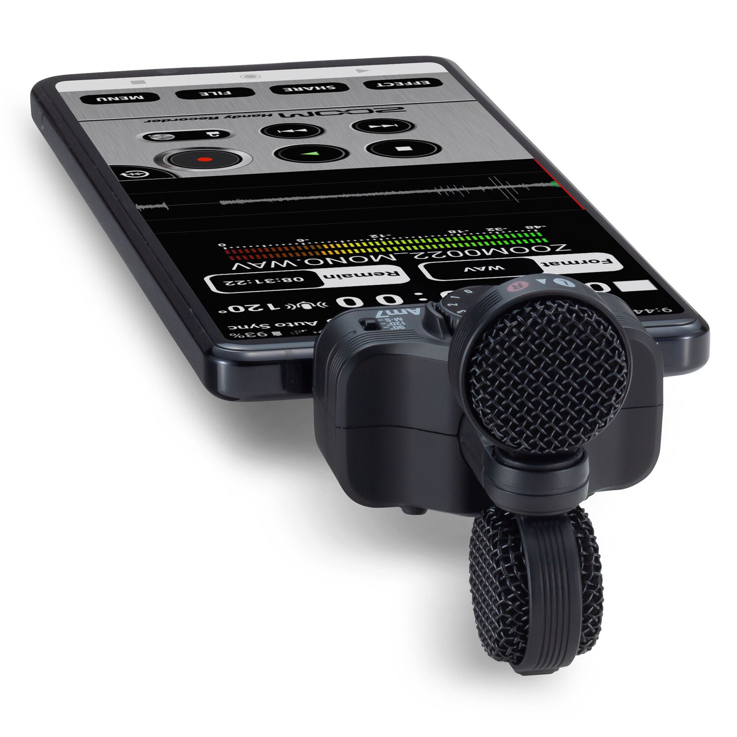 Zoom Am7 Mid-Side Stereo Microphone for Android Devices with USB-C Connector