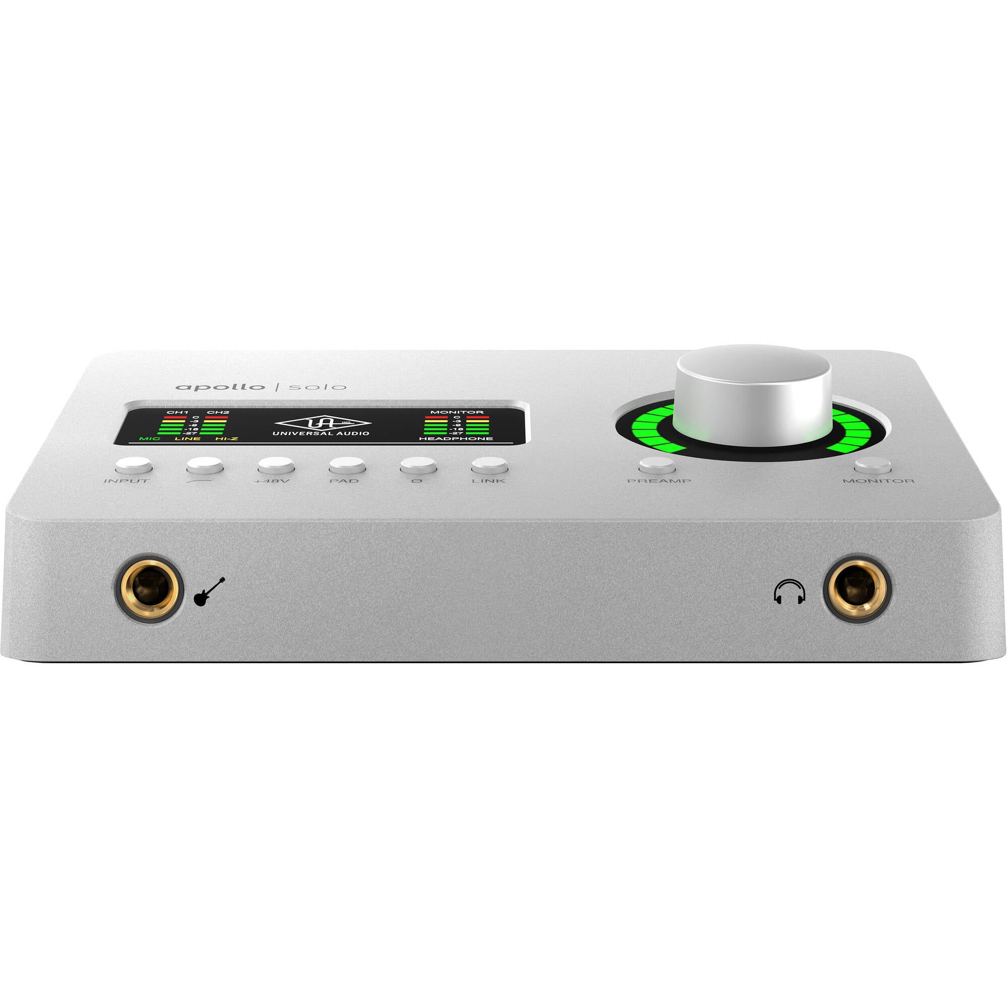 Universal Audio Apollo Solo USB Desktop 2x4 USB Type-C Audio Interface (Heritage Edition)