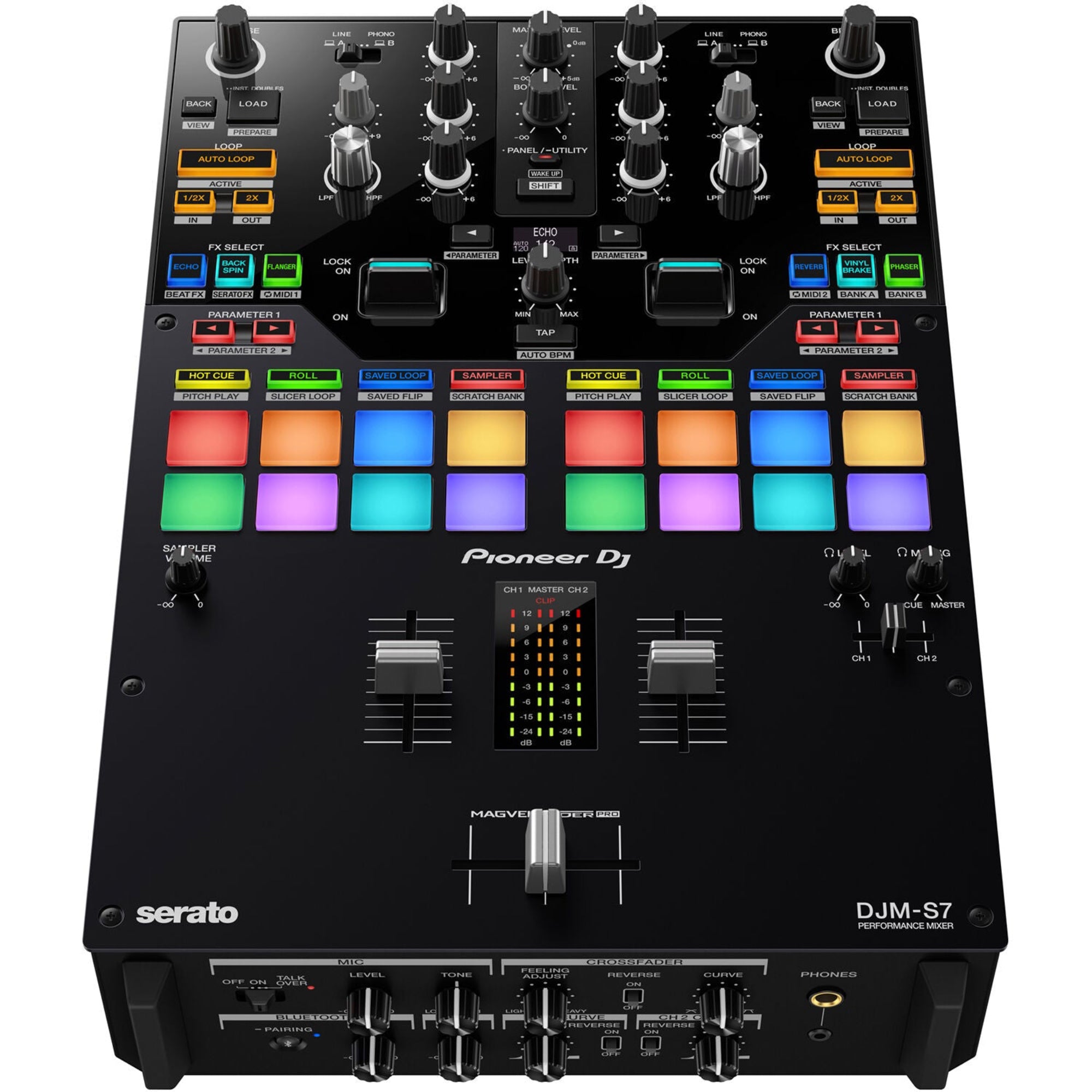 Pioneer DJ DJM-S7 2-Channel DJ Battle Mixer