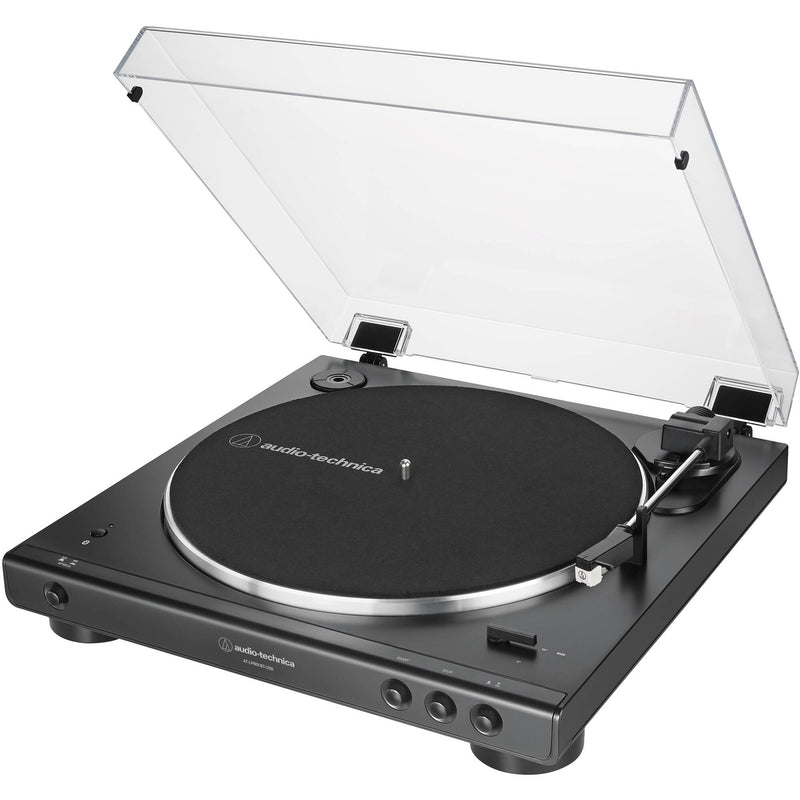 Audio-Technica AT-LP60XBT-USB Fully Automatic Stereo Turntable with USB (Black)