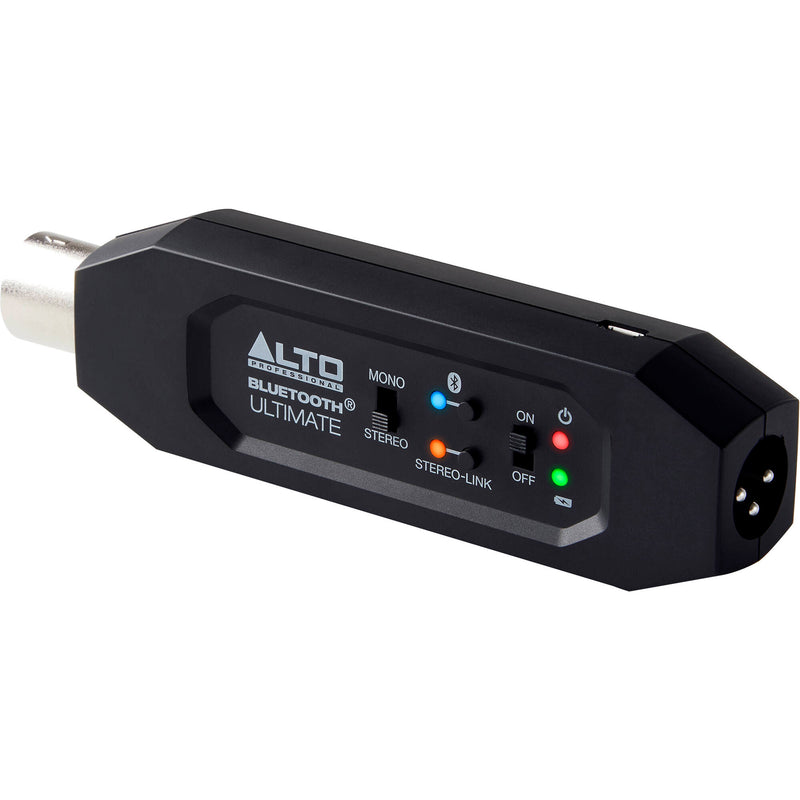 Alto Professional Bluetooth Ultimate Battery-Powered Stereo Bluetooth Receiver (Dual XLR)