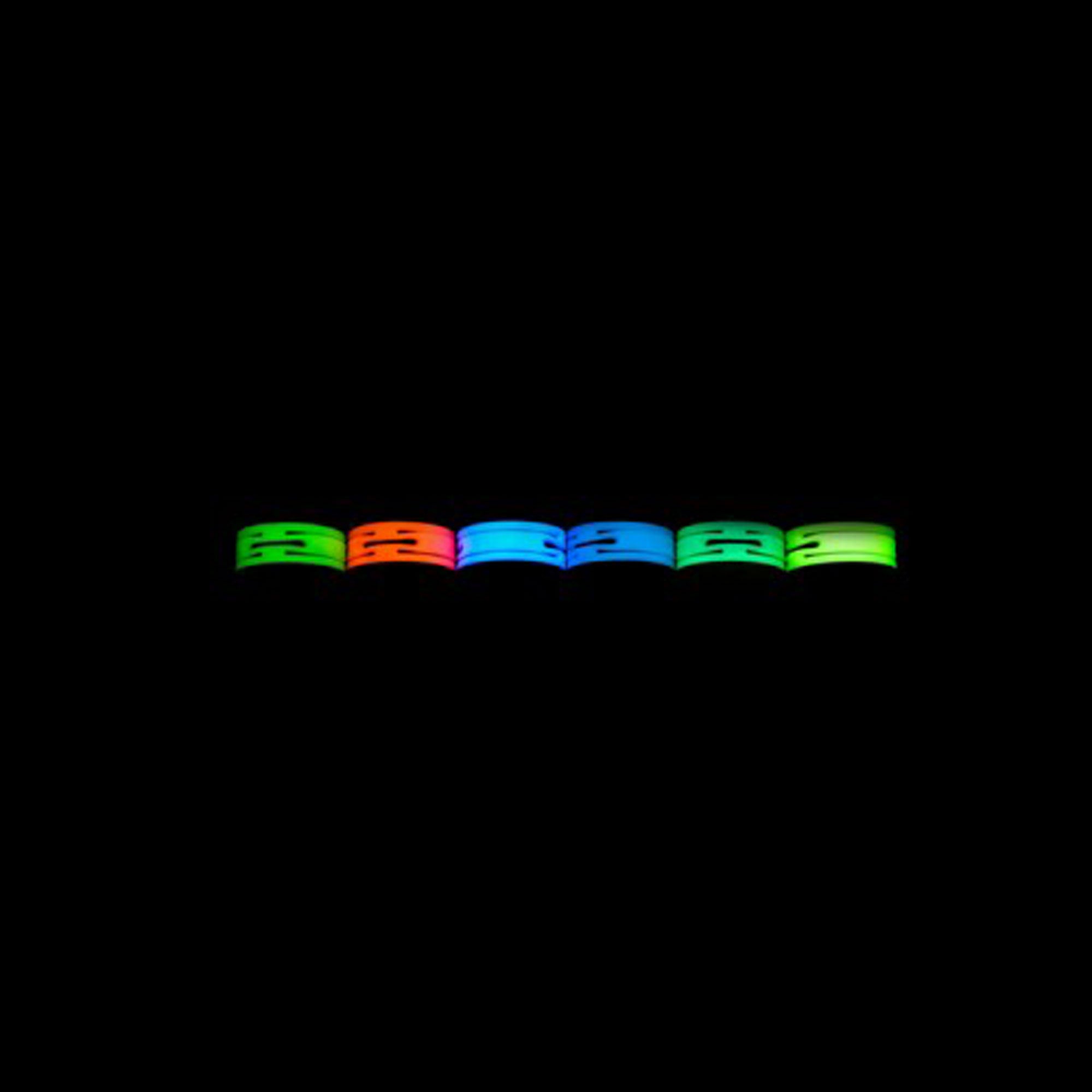 Neutrik XXR-6 NEO Neon Glow in the Dark Color Coding Rings for XX Series (Blue Neon, Box of 100)