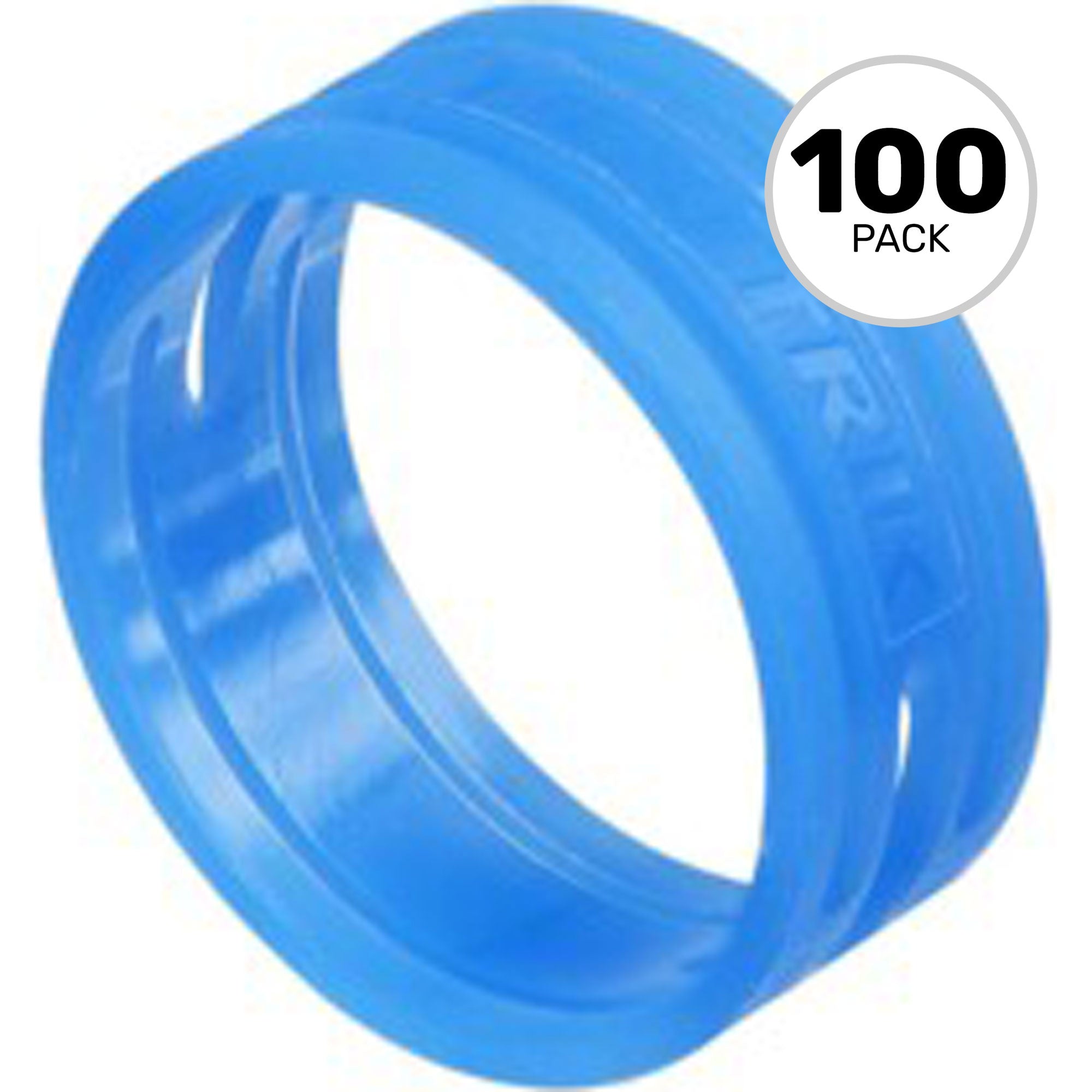 Neutrik XXR-6 NEO Neon Glow in the Dark Color Coding Rings for XX Series (Blue Neon, Box of 100)