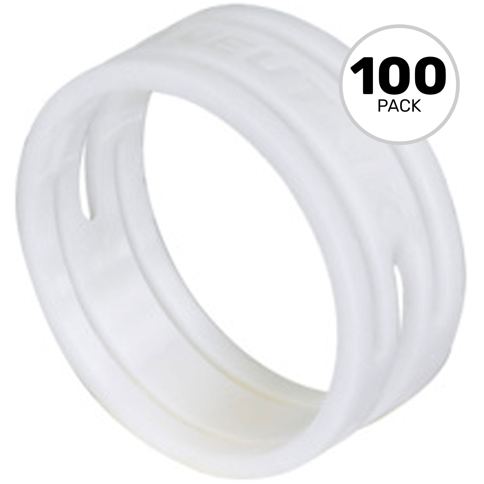 Neutrik XXR-9 NEO Neon Glow in the Dark Color Coding Rings for XX Series (White Neon, Box of 100)