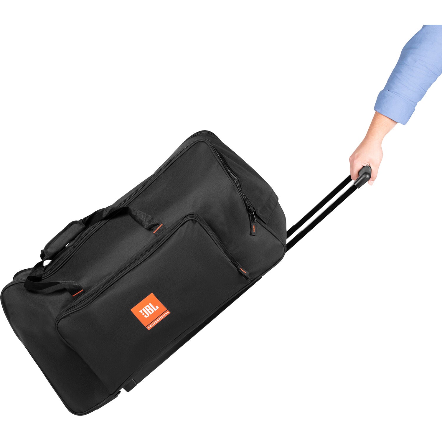 JBL Bags Tote Bag with Wheels for EON715 Loudspeaker (Black)