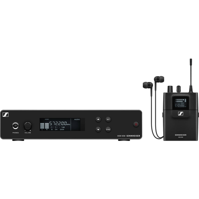 Sennheiser XSW IEM SET Stereo In-Ear Wireless Monitoring System (B: 572-596 MHz)