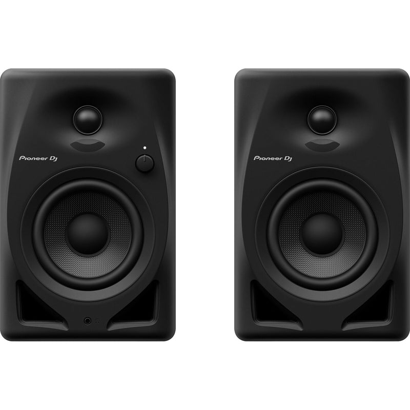Pioneer DJ DM-40D Active 4" Two-Way Desktop Monitor Speakers (Pair, Black)