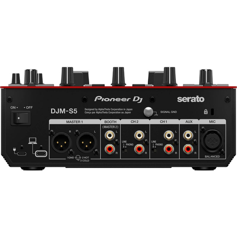 Pioneer DJ DJM-S5 2-Channel DJ Battle Mixer