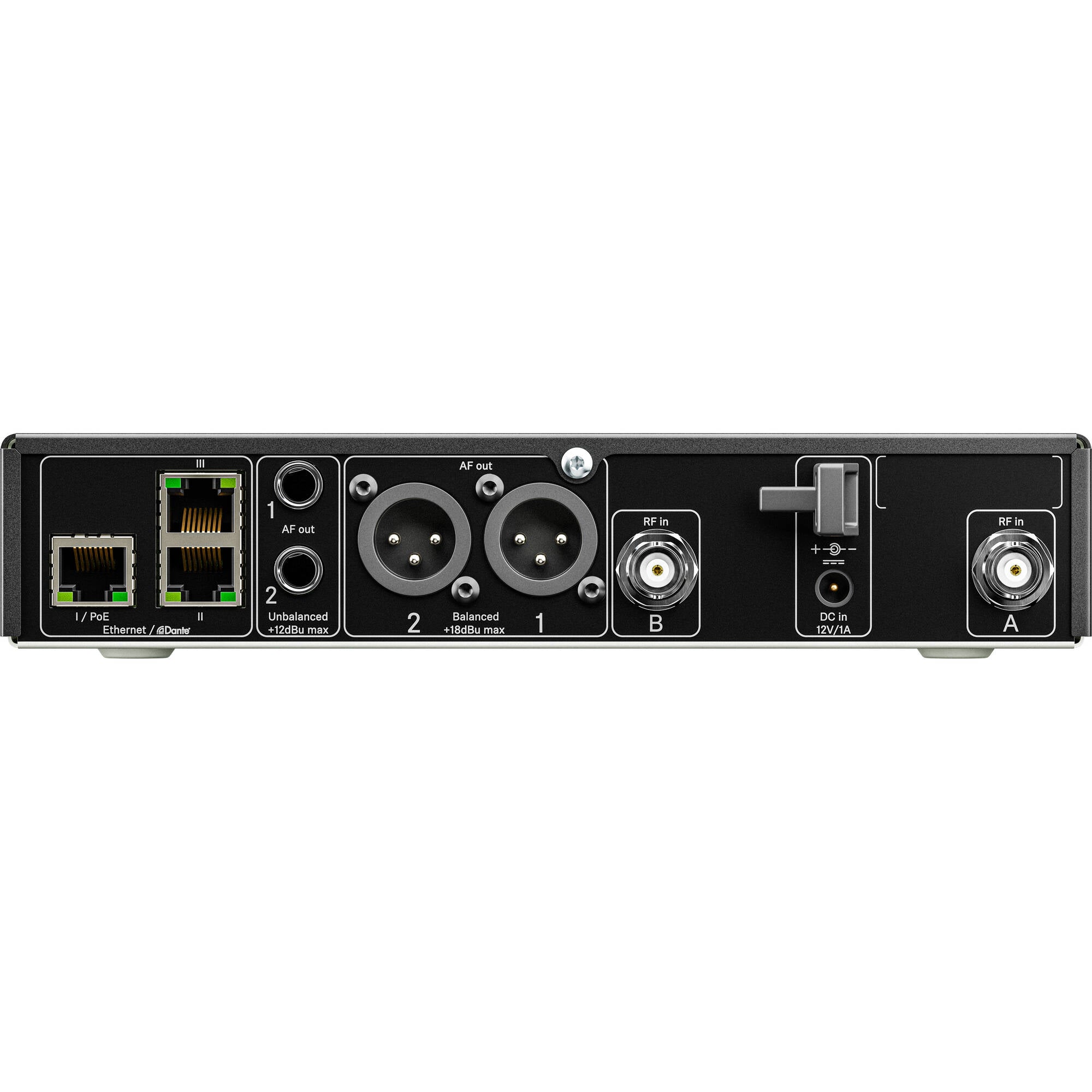 Sennheiser EW-DX EM 2 DANTE Two-Channel Rackmount Receiver with Dante (Q1-9: 470-550 MHz)